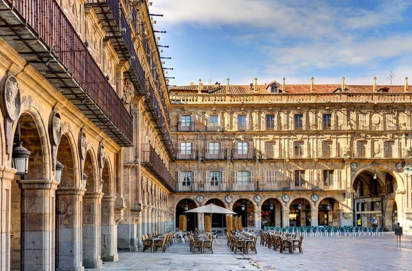 Salamanca Spain June 2021 Historical Center City Sunny Weather — Photo