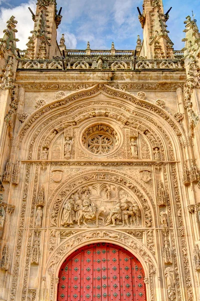Salamanca Spain June 2021 Main Cathedral Summertime — Stock Photo, Image