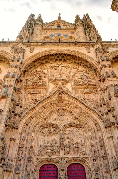 Salamanca Spain June 2021 Main Cathedral Summertime — ストック写真