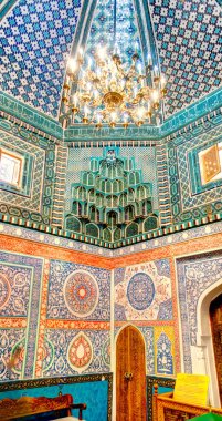 Samarkand, Uzbekistan - October 2019 : Shah-i-Zinda 