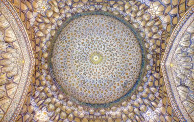 Samarkand, Uzbekistan - October 2019 : Shah-i-Zinda