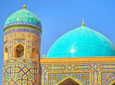 Samarkand, Uzbekistan - October 2019 : Bibi-Khanym Mosque