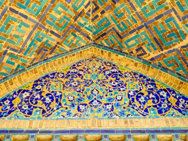 Samarkand, Uzbekistan - October 2019 : Bibi-Khanym Mosque