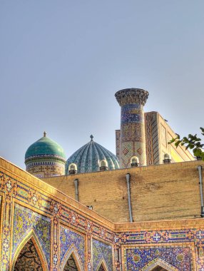 Samarkand, Uzbekistan - October 2019 : Bibi-Khanym Mosque