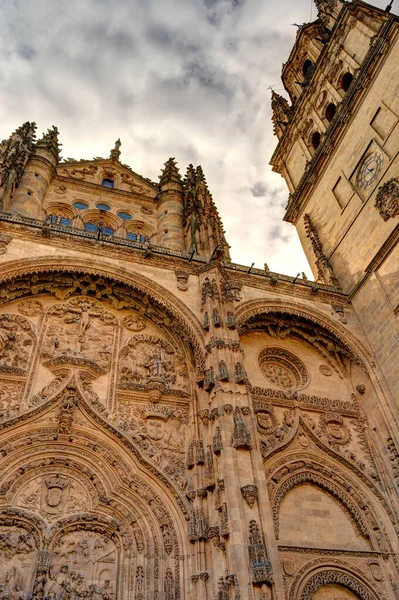 Salamanca Spain June 2021 Main Cathedral Summertime — ストック写真