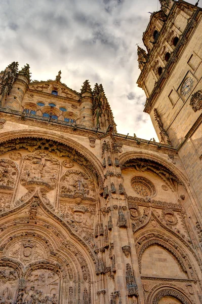 Salamanca Spain June 2021 Main Cathedral Summertime — Stockfoto