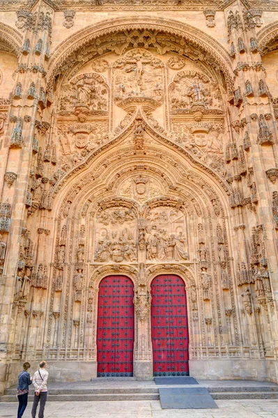 Salamanca Spain June 2021 Main Cathedral Summertime — Stock fotografie