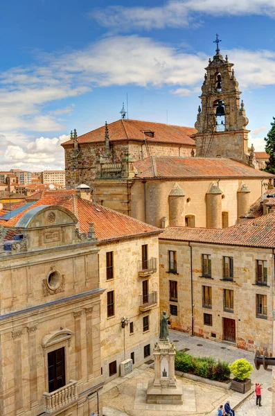 Salamanca Spain June 2021 Main Cathedral Summertime — Fotografia de Stock