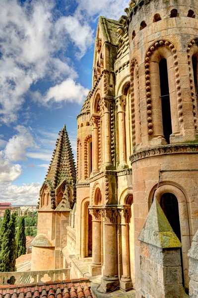 Salamanca Spain June 2021 Main Cathedral Summertime — Fotografia de Stock