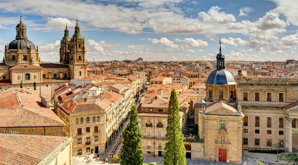 Salamanca, Spain - June 2021 : Main Cathedral in summertime