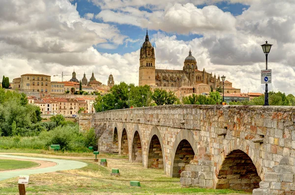 Salamanca Spain June 2021 Historical Center Sunny Weather — Foto Stock