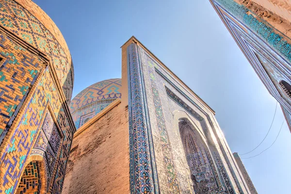 Shah Zinda Necropolis Samarkand — Foto de Stock