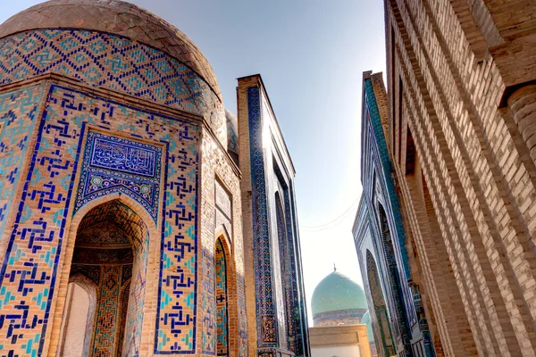 Shah Zinda Necropolis Samarkand — Photo