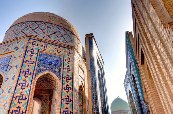 Shah Zinda Necropolis Samarkand — Foto de Stock