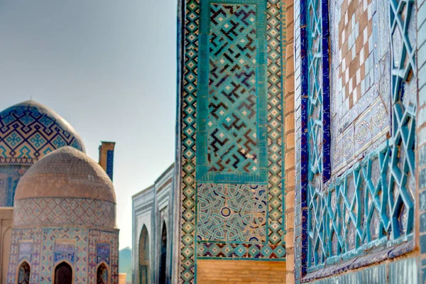 Shah Zinda Necropolis Samarkand — Foto de Stock