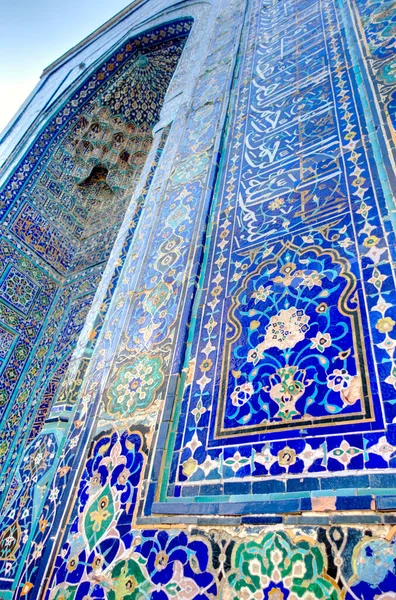 Shah Zinda Necropolis Samarkand — 图库照片