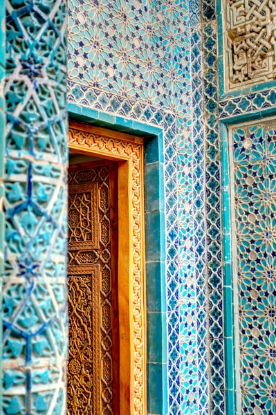 Shah Zinda Necropolis Samarkand — Stockfoto