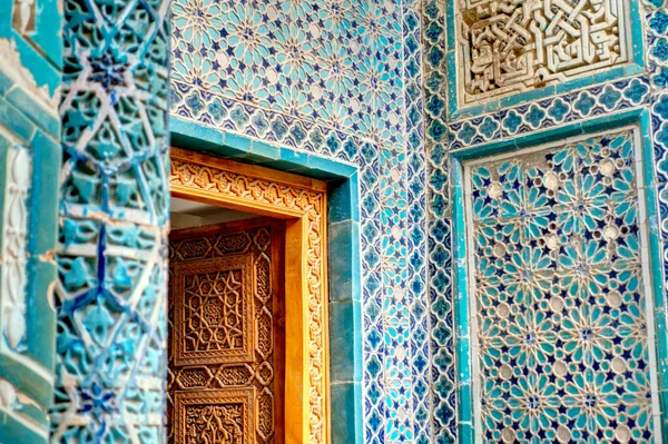 Shah Zinda Necropolis Samarkand — Fotografia de Stock