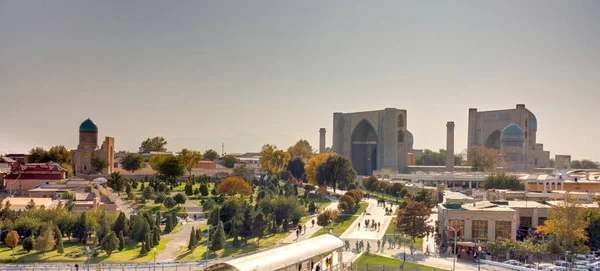 Samarkand Uzbekistan October 2019 Shah Zinda Sunny Weather — Foto de Stock