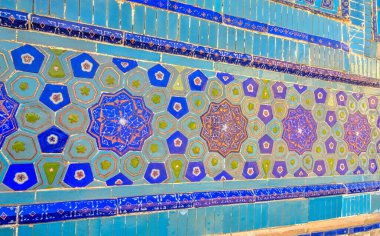 Shah-i-Zinda, Necropolis in Samarkand, Uzbekistan