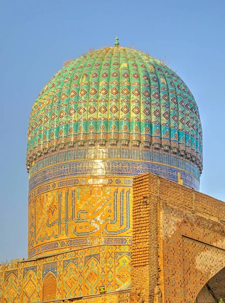 Samarkand Uzbekistan October 2019 Bibi Khanym Mosque — Photo
