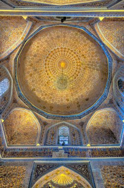 Samarkand, Uzbekistan - October 2019 : Bibi-Khanym Mosque