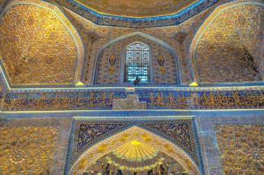 Samarkand, Uzbekistan - October 2019 : Bibi-Khanym Mosque