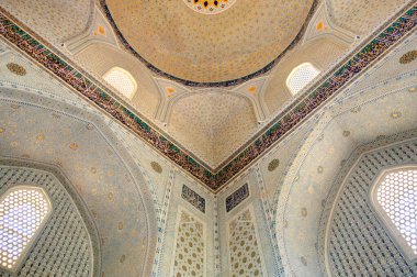 Samarkand, Uzbekistan - October 2019 : Shah-i-Zinda 