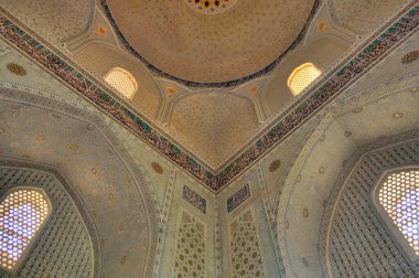 Samarkand, Uzbekistan - October 2019 : Shah-i-Zinda 