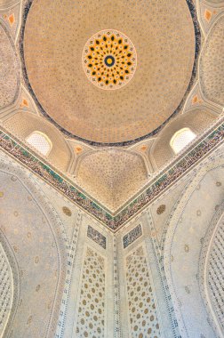 Samarkand, Uzbekistan - October 2019 : Shah-i-Zinda 