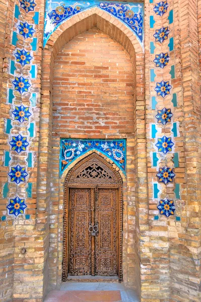 Samarkand Uzbekistan October 2019 Tillya Kori Madrasah Registan Square — Stockfoto