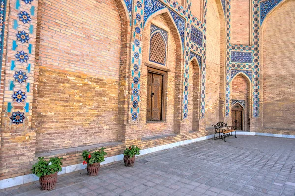 Samarkand Uzbekistan October 2019 Tillya Kori Madrasah Registan Square — Stock Fotó