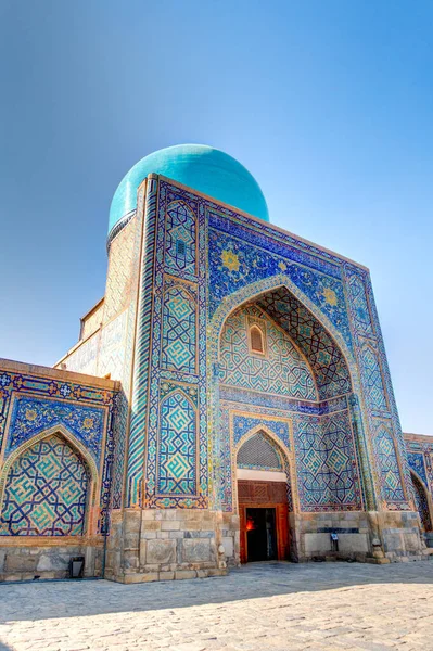 Samarkand Uzbekistan October 2019 Bibi Khanym Mosque — стокове фото