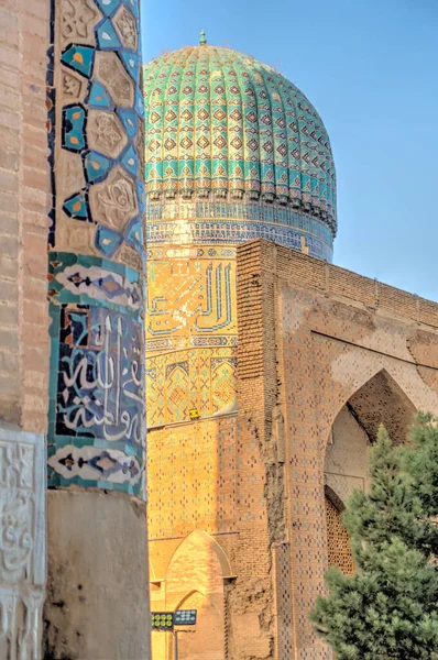Samarkand Uzbekistan October 2019 Bibi Khanym Mosque — ストック写真
