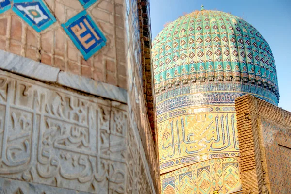 Samarkand Uzbekistan October 2019 Bibi Khanym Mosque — ストック写真