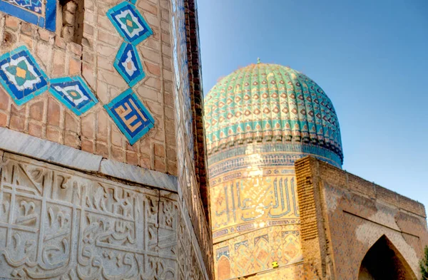 Samarkand Uzbekistan October 2019 Bibi Khanym Mosque — Stockfoto