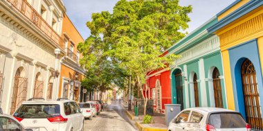 Mazatlan, Sinaloa, Mexico - January 2022 : Historical center in sunny weather