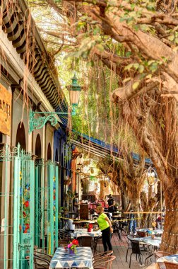 Mazatlan, Sinaloa, Mexico - January 2022 : Historical center in sunny weather