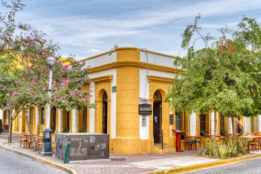 Mazatlan, Sinaloa, Mexico - January 2022 : Historical center in sunny weather