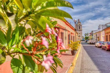 Mazatlan, Sinaloa, Mexico - January 2022 : Historical center in sunny weather