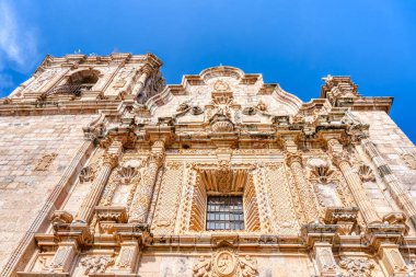 Mazatlan, Sinaloa, Mexico - January 2022 : Historical center in sunny weather