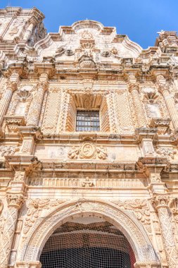 Mazatlan, Sinaloa, Mexico - January 2022 : Historical center in sunny weather