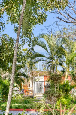 Mazatlan, Sinaloa, Mexico - January 2022 : Historical center in sunny weather