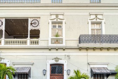 Mazatlan, Sinaloa, Mexico - January 2022 : Historical center in sunny weather