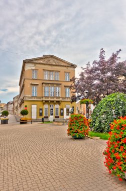 Sopron, Hungary - June 2020 : Historical center in summertime