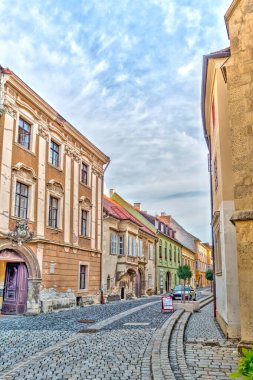 Sopron, Hungary - June 2020 : Historical center in summertime