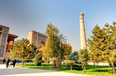 Tashkent, Uzbekistan : October 2019 : Hazrati Imam Complex in sunny weather