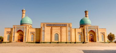 Tashkent, Uzbekistan : October 2019 : Hazrati Imam Complex in sunny weather