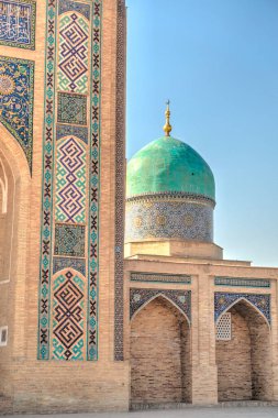 Tashkent, Uzbekistan : October 2019 : Hazrati Imam Complex in sunny weather