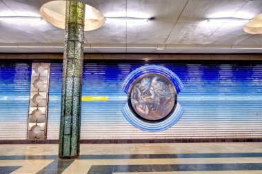 Tashkent, Uzbekistan - October 2019 : City center in autumn